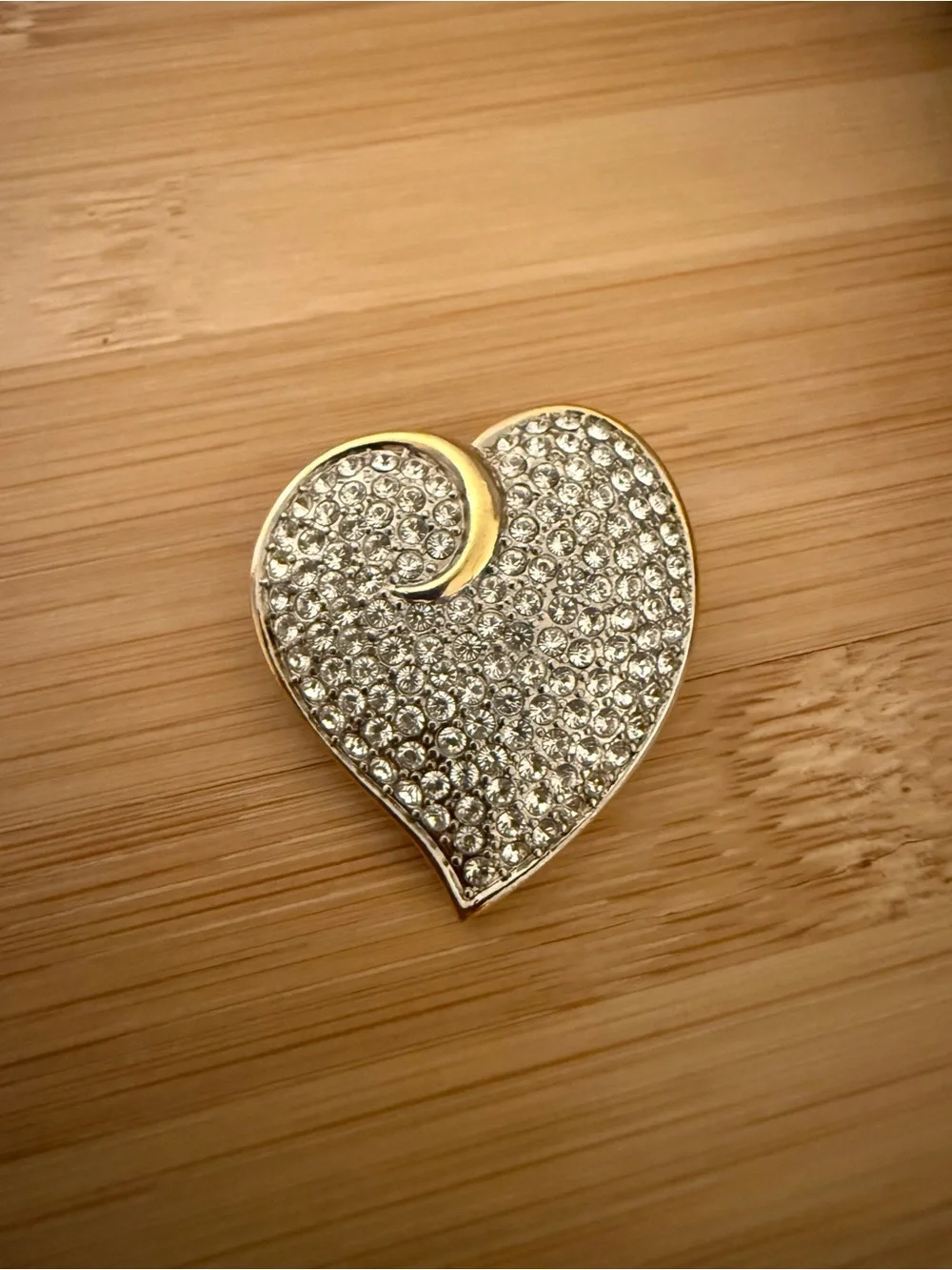 Vintage Gold-Tone Heart women’s Brooches by BUTEJ?
